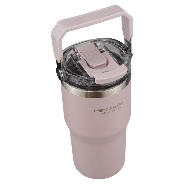 Peterson termo puodelis iš nerūdijančio plieno, 600 ml, šviesiai violetinis