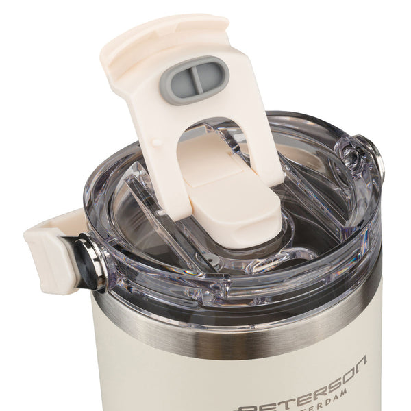 Peterson termo puodelis iš nerūdijančio plieno, 600 ml, su rankenėle
