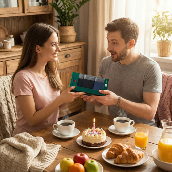 Vyriški medvilniniai bokseriai „Peterson“, XL, 3 porų rinkinys, juodi ir tamsiai mėlyni D78