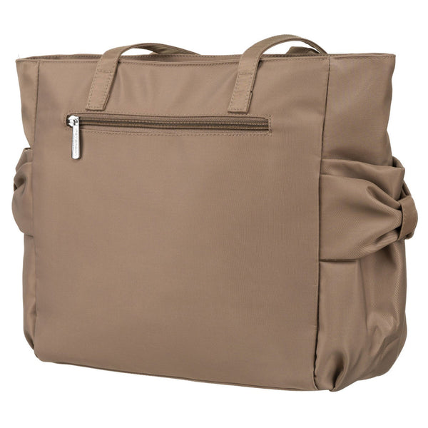 Peterson moteriška miesto shopper tipo rankinė su šonine kišenėle, smėlio, dirbtinė oda RM11