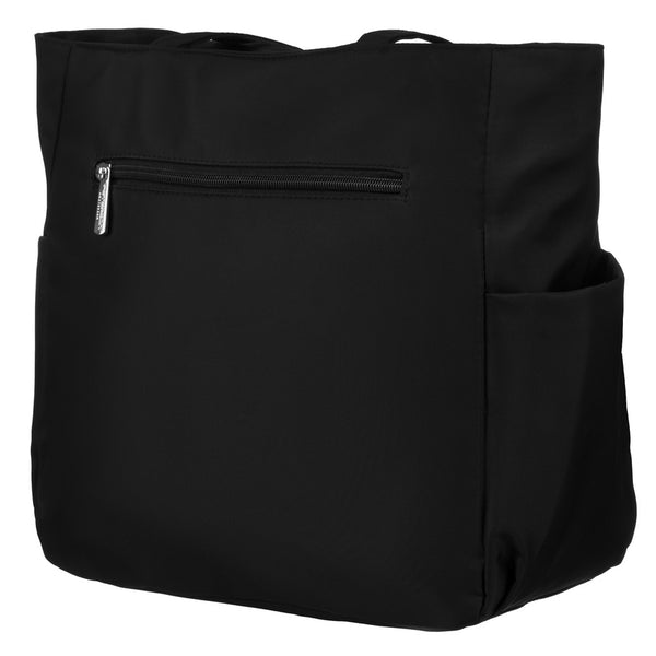 Moteriška „Peterson“ shopper tipo rankinė A4 formato, juoda, iš dirbtinės odos RM2