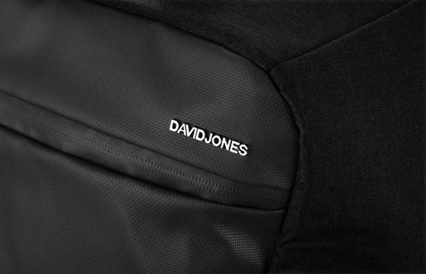 Moderni „David Jones“ kuprinė su nešiojamojo kompiuterio skyriumi ir USB jungtimi D38