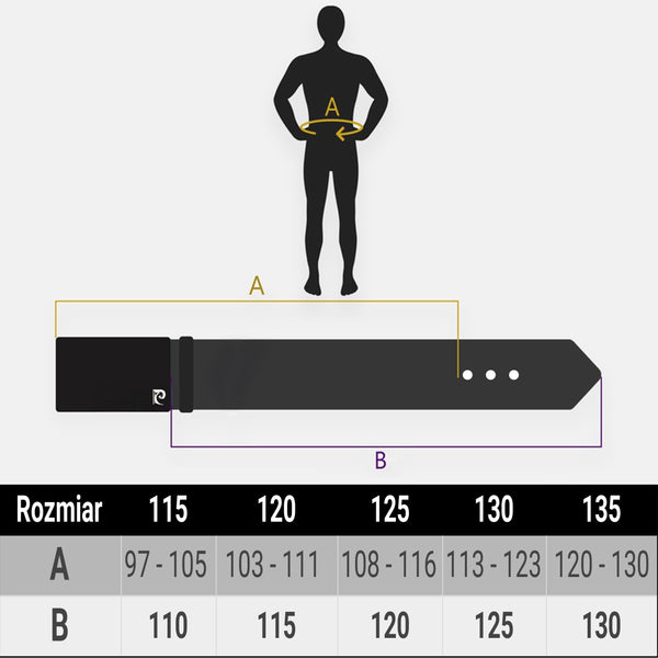 Vyriškas diržas Pierre Cardin 130cm, juodas/rudas, dvipusis