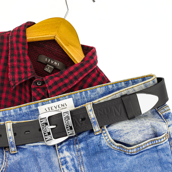 Vyriškas odinis diržas MagnuM by Stevens D55