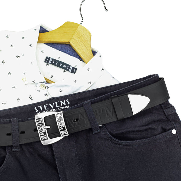 Vyriškas odinis diržas MagnuM by Stevens D55