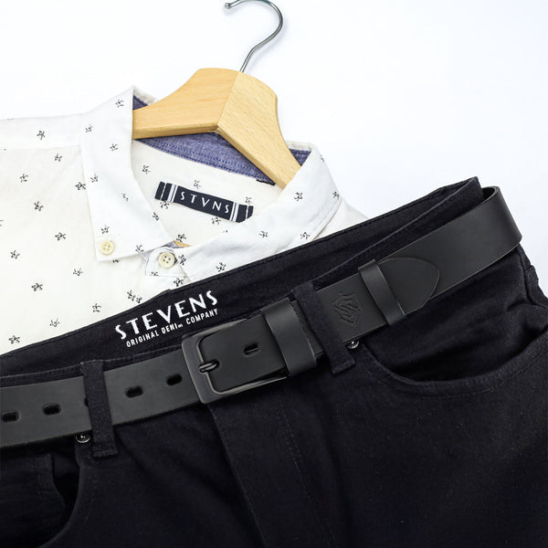 Vyriškas odinis diržas Stevens DI04 D38