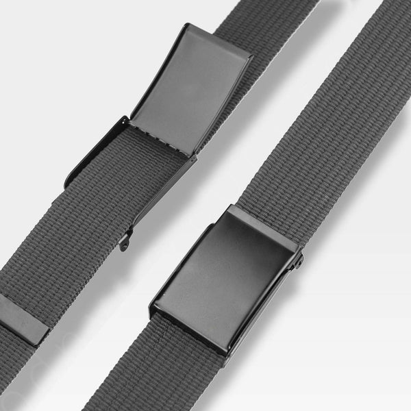 Vyriškas medžiaginis diržas Stevens P11B0, pilkas D57