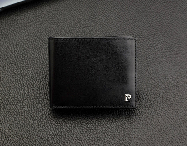 Vyriška piniginė Pierre Cardin, su RFID apsauga, juoda YS603