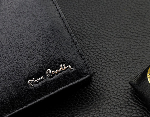 Vyriška piniginė Pierre Cardin, odinė, su RFID apsauga 423206