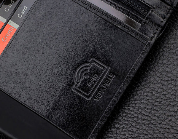 Vyriška piniginė Pierre Cardin, natūrali oda, RFID apsauga A623606