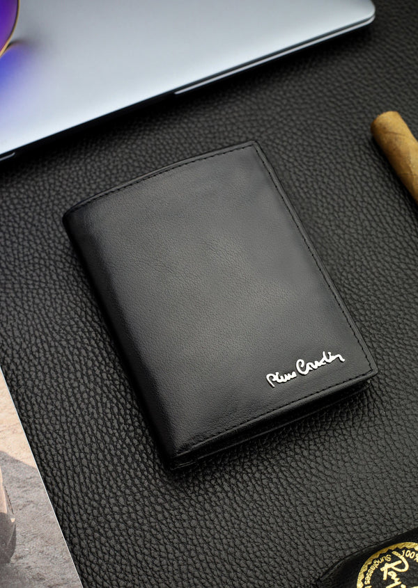 Vyriška piniginė Pierre Cardin, natūrali oda, RFID apsauga 623206