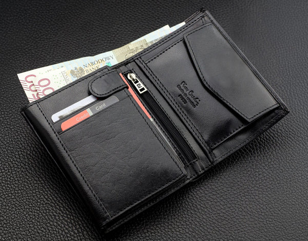 Vyriška piniginė Pierre Cardin, natūrali oda, RFID apsauga 623206