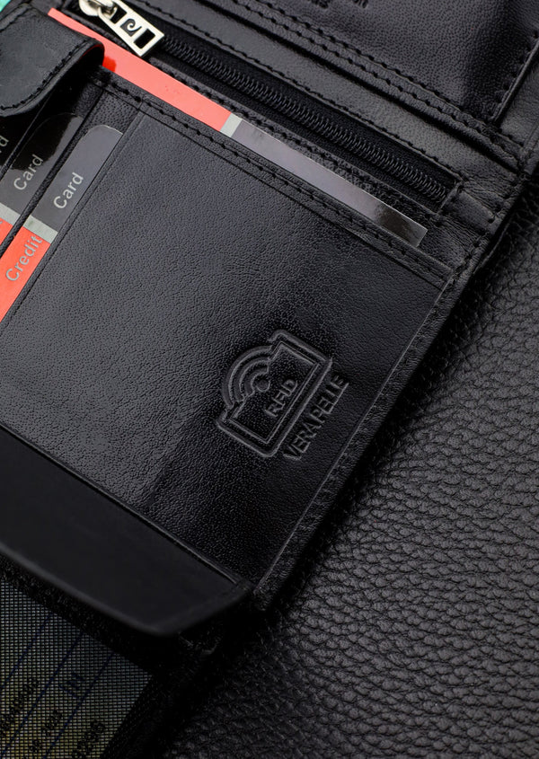 Vyriška piniginė Pierre Cardin, natūrali oda, RFID apsauga 623206