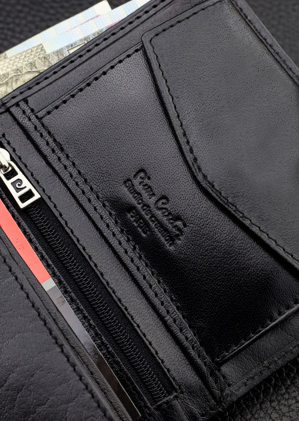 Vyriška piniginė Pierre Cardin, natūrali oda, RFID apsauga 623206