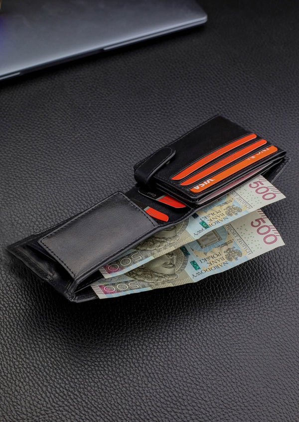 Vyriška odinė piniginė Pierre Cardin su RFID apsauga 323506