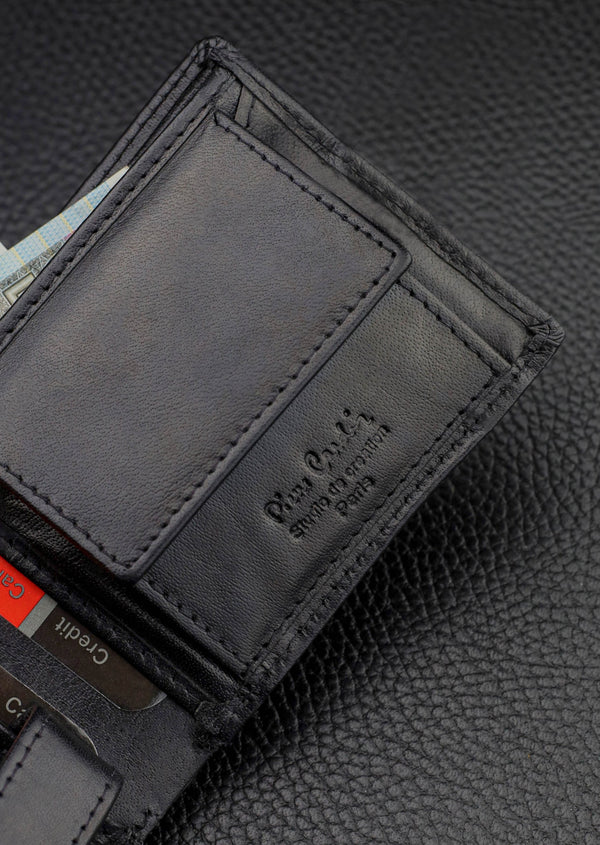 Vyriška odinė piniginė Pierre Cardin su RFID apsauga 323506