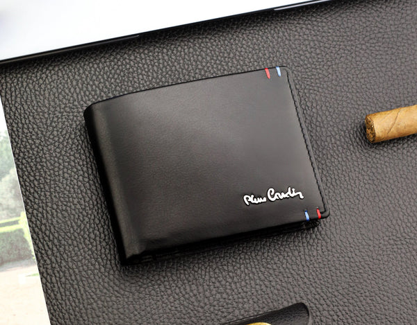 Vyriška odinė piniginė Pierre Cardin su RFID apsauga 323606