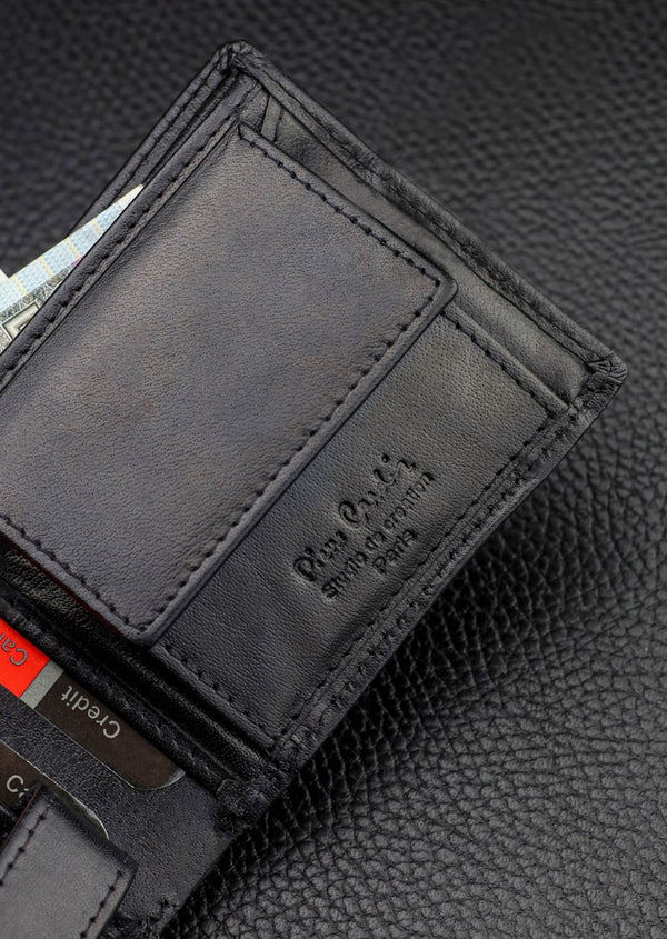 Vyriška odinė piniginė Pierre Cardin su RFID apsauga 323606