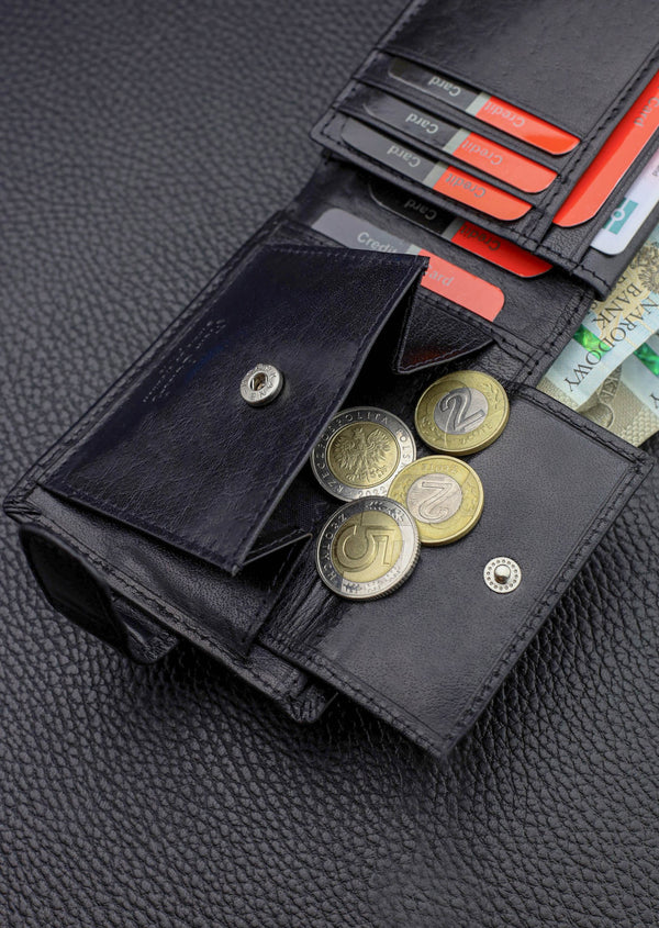 Vyriška piniginė Pierre Cardin, su RFID apsauga, odinė A5288606