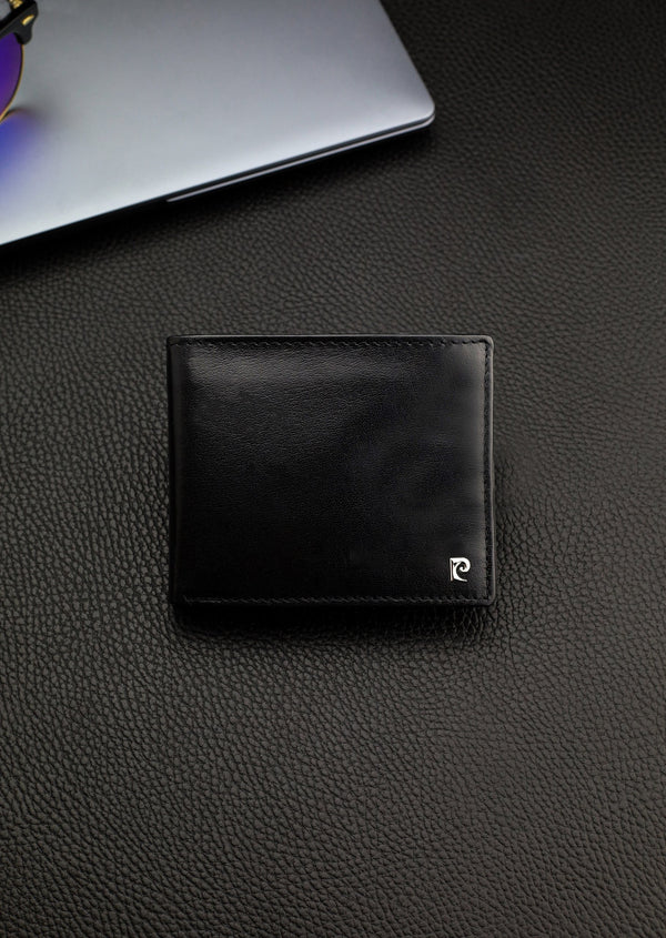 Vyriška piniginė Pierre Cardin, su RFID apsauga, juoda 5288306