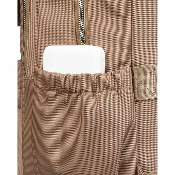 „Peterson“ kabininė kuprinė su reguliuojamomis petnešomis, ruda, tekstilinė RT56