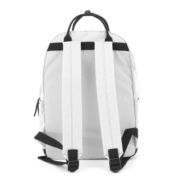 „Himawari“ unisex kuprinė nešiojamam kompiuteriui A4 darbui ir mokyklai, šviesiai pilka, poliesterinė RT50