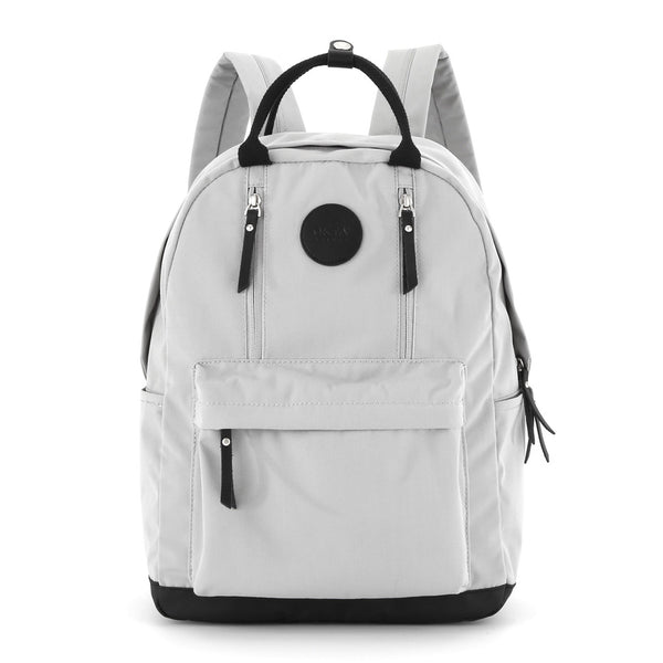 „Himawari“ unisex kuprinė nešiojamam kompiuteriui A4 darbui ir mokyklai, šviesiai pilka, poliesterinė RT50