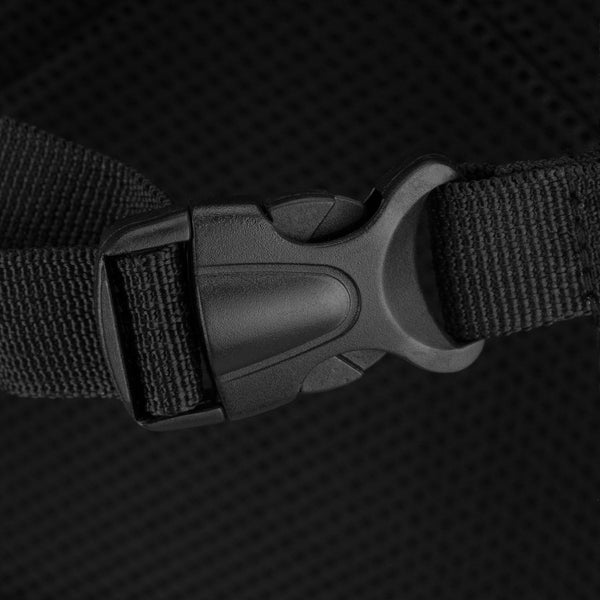 „Peterson“ kelioninė kuprinė (45x30x15 cm), poliesteris, juoda spalva