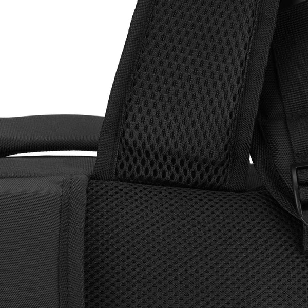 „Peterson“ kelioninė kuprinė (45x30x15 cm), poliesteris, juoda spalva