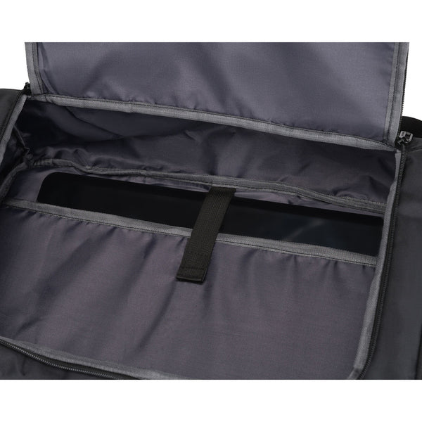 „Peterson“ kelioninė kuprinė (45x30x15 cm), poliesteris, juoda spalva