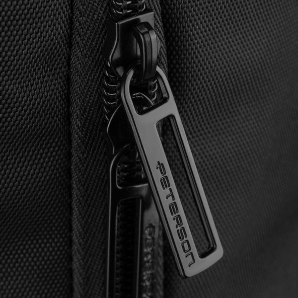 „Peterson“ kelioninė kuprinė (45x30x15 cm), poliesteris, juoda spalva