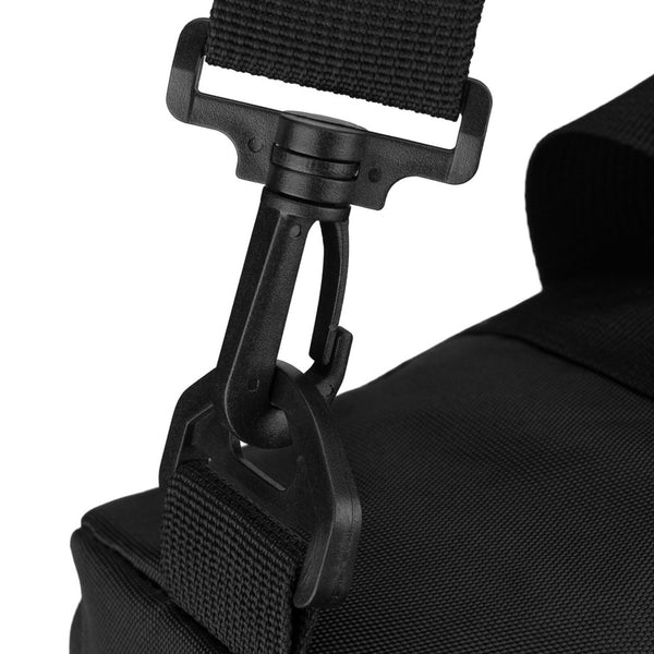 „Peterson“ kelioninė kuprinė (45x30x15 cm), poliesteris, juoda spalva