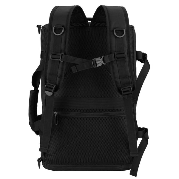 „Peterson“ kelioninė kuprinė (45x30x15 cm), poliesteris, juoda spalva