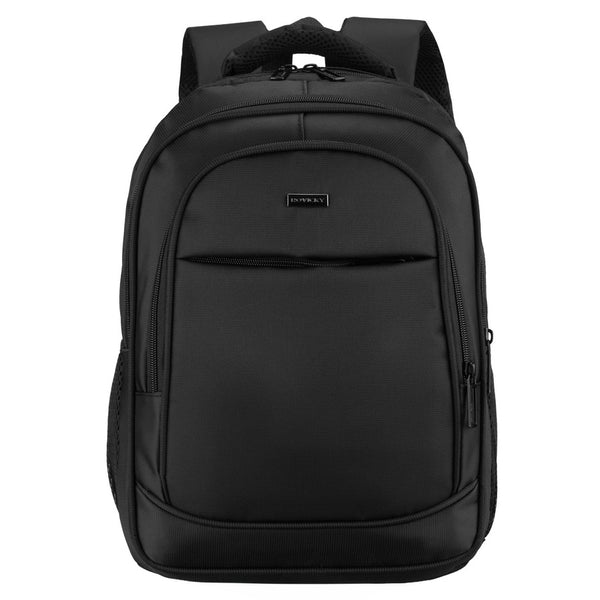 Talpi kelioninė kuprinė lėktuvui (38×27×16 cm) „Rovicky“, poliesterinė, juoda