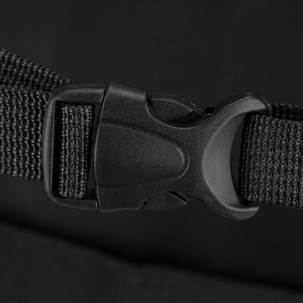 Talpi kelioninė kuprinė lėktuvui (38×27×16 cm) „Rovicky“, poliesterinė, juoda