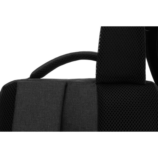 Talpi juoda poliesterinė kelioninė rankinio bagažo kuprinė „Peterson“ K53