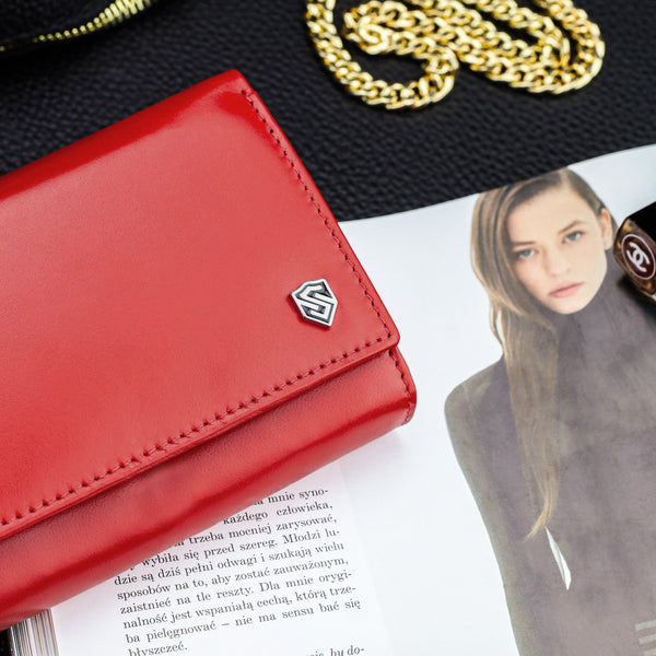 Moteriška odinė piniginė Stevens P38 D1869