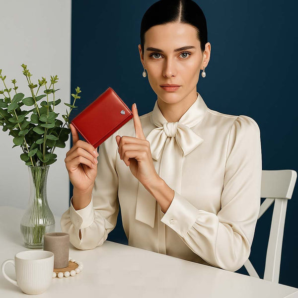 Moteriška odinė piniginė Stevens P38 D1869