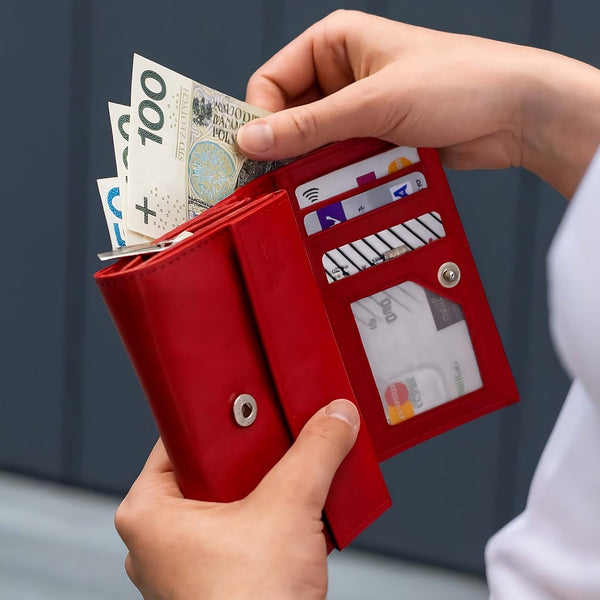 Moteriška odinė piniginė Stevens P38 D1869