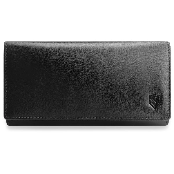 Moteriška piniginė STEVENS, juoda D1683