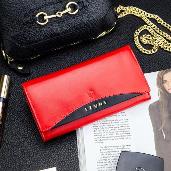 Moteriška odinė piniginė Stevens P39 D1868