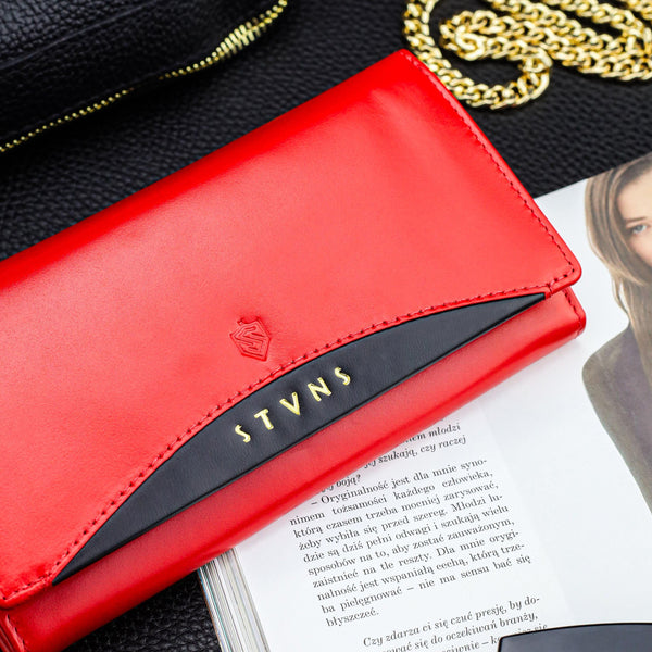 Moteriška odinė piniginė Stevens P39 D1868