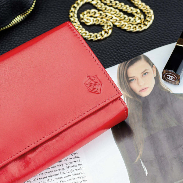 Moteriška odinė pinigine Stevens D1906