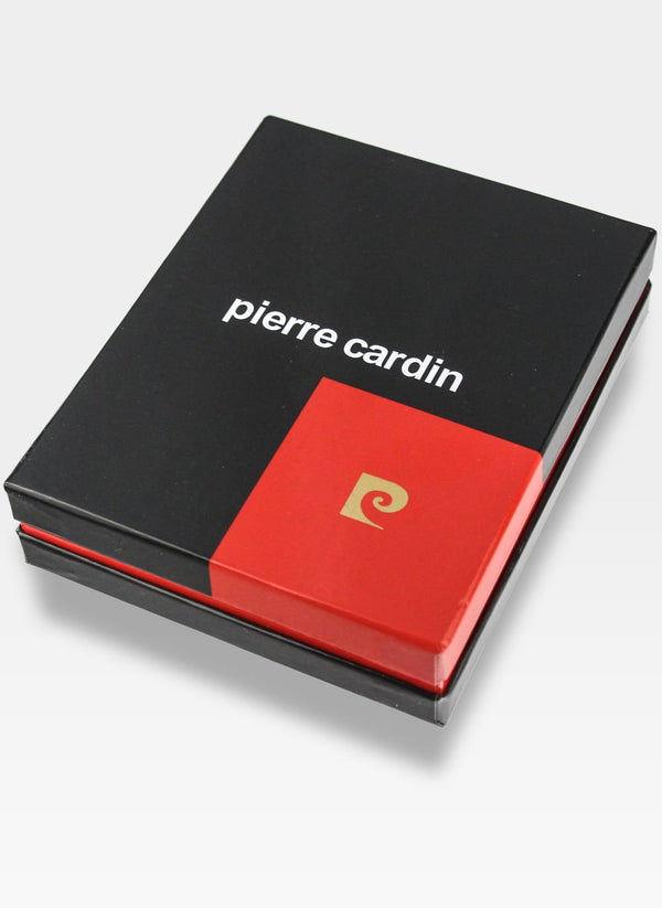 Vyriška odinė piniginė Pierre Cardin Tilak34 8805, juoda