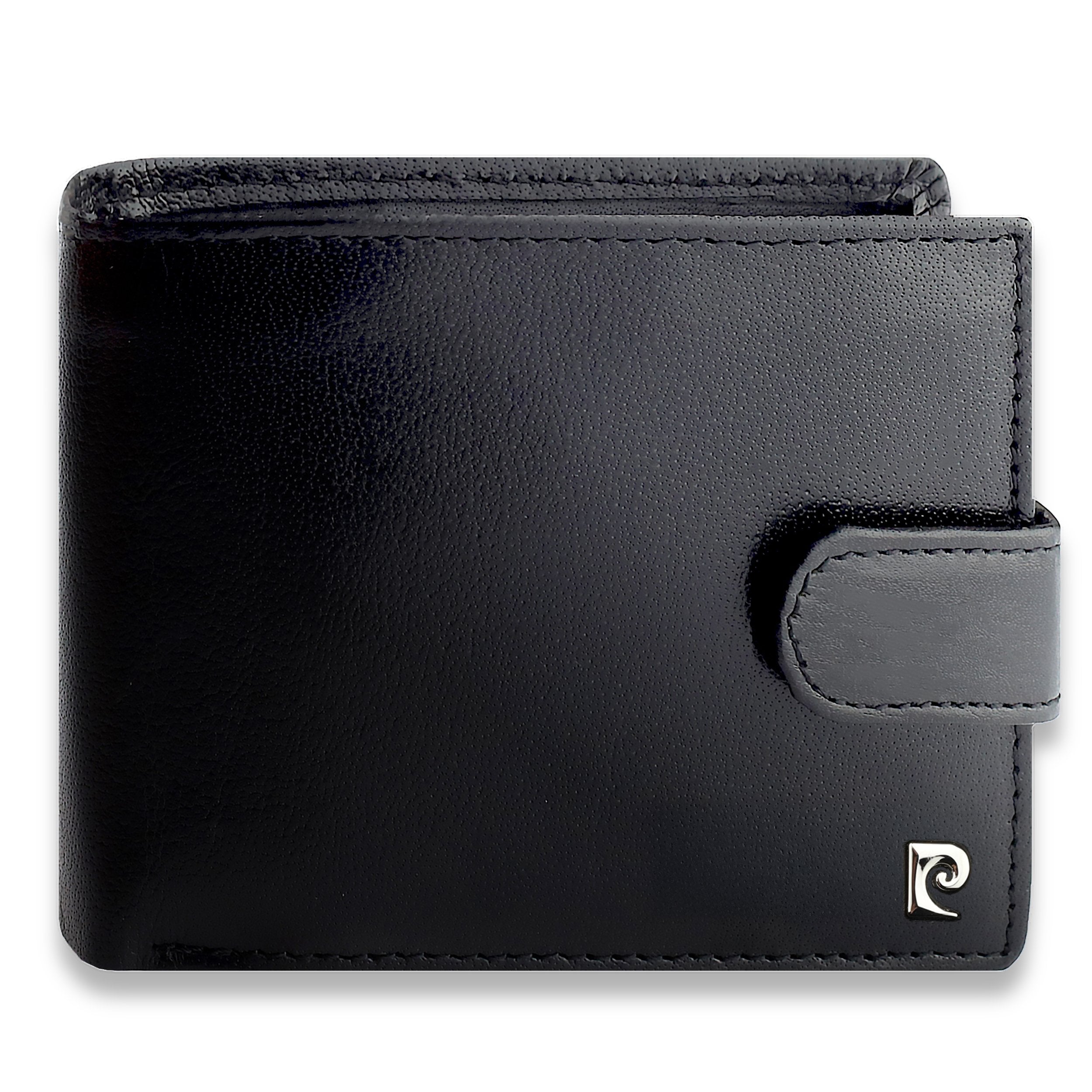 Vyriška piniginė Pierre Cardin, su RFID apsauga, juoda A5288306