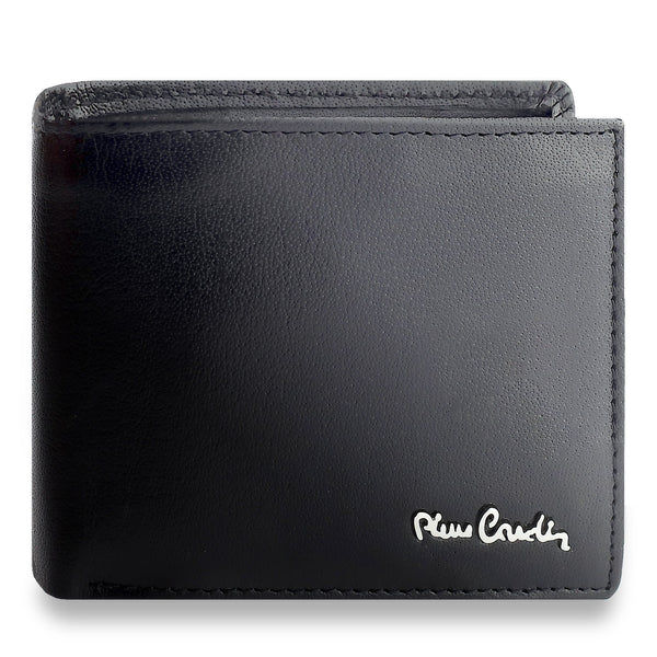 Vyriška piniginė Pierre Cardin, juoda, su RFID apsauga 6088206