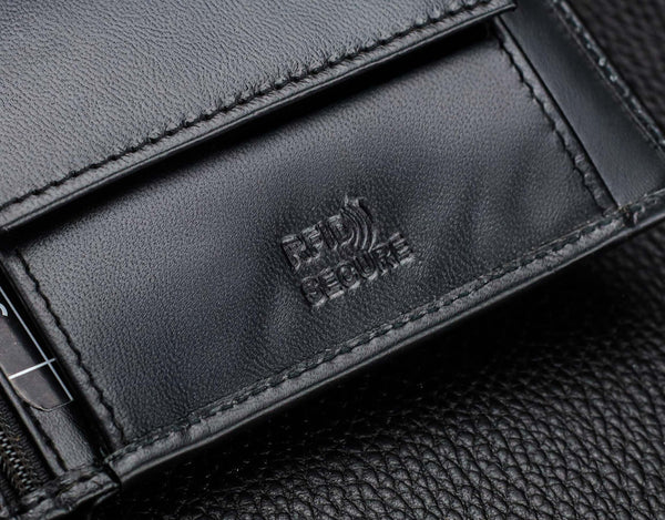 Odinė piniginė vyrams Stevens DP04 S703