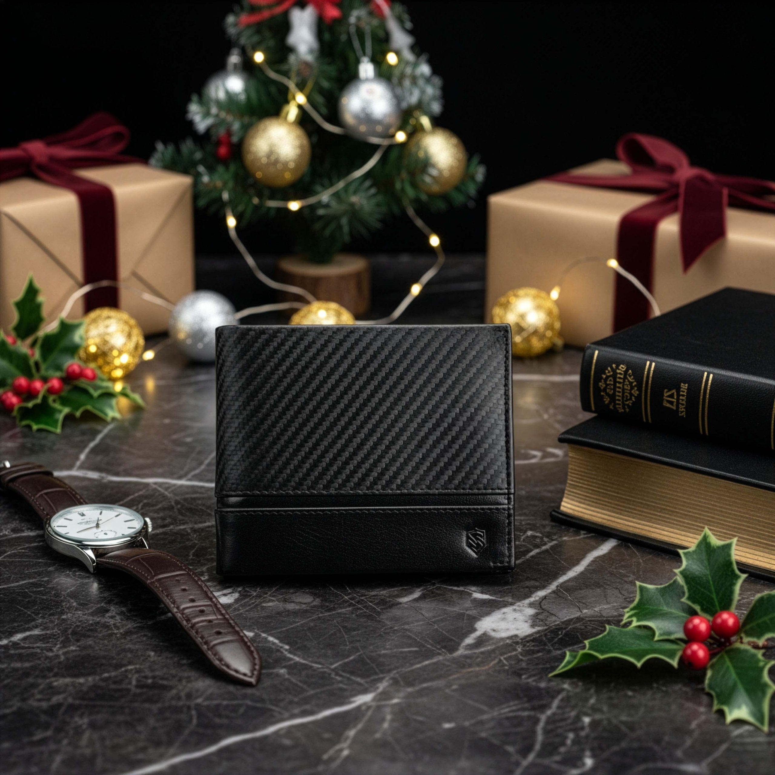 Vyriška odinė piniginė Stevens PREMIUM, juoda, su RFID apsauga 02-8888-R