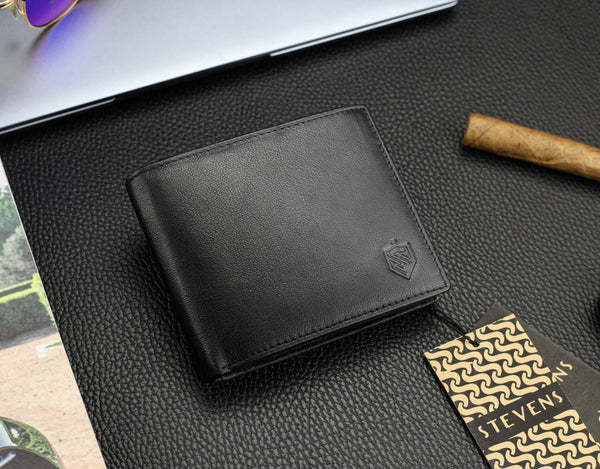 Dovanų rinkinys vyrams, piniginė su dvipusiu diržu Stevens  D150