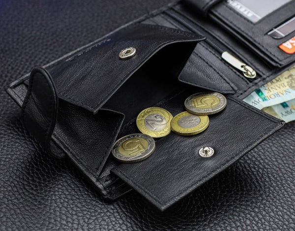 Dovanų rinkinys vyrams, piniginė su dvipusiu diržu Stevens  D150